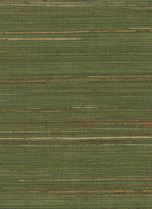 Osborne & Little Wallpaper Kanoko Grasscloth 2 - Olive