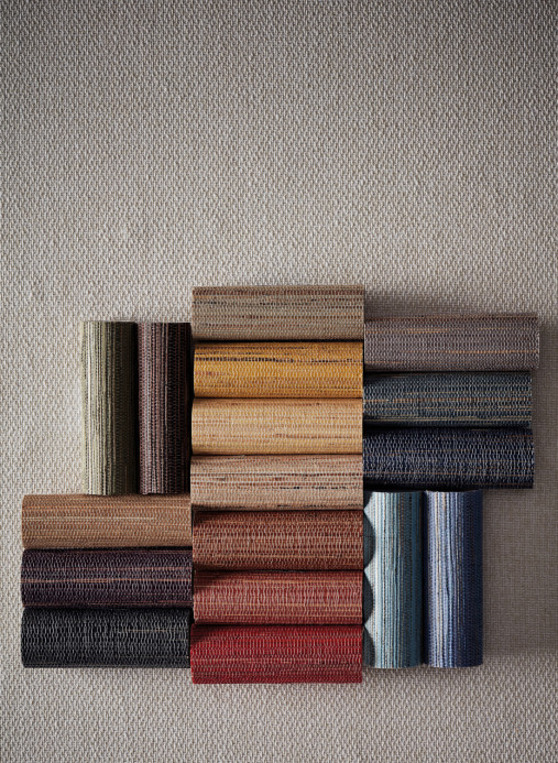 Osborne & Little Wallpaper Kanoko Grasscloth 2
