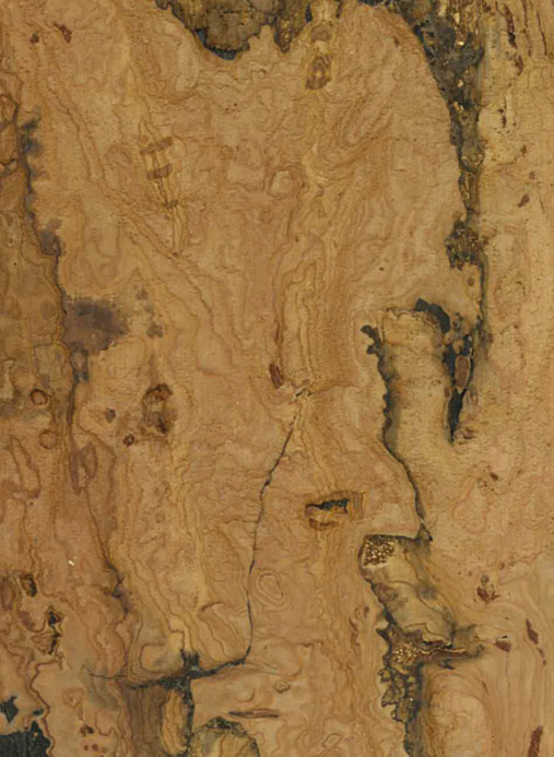 Osborne & Little Wallpaper Kanoko Cork - Woodsmoke