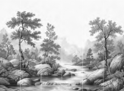 Jannelli & Volpi Wandbild Arcadia - 41550