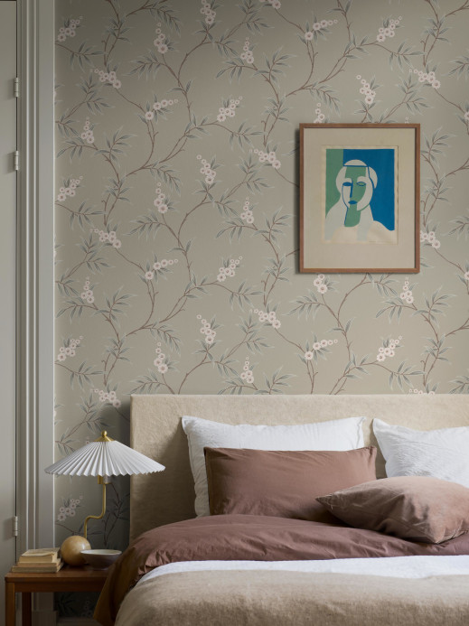 Boråstapeter Wallpaper Floral Tree