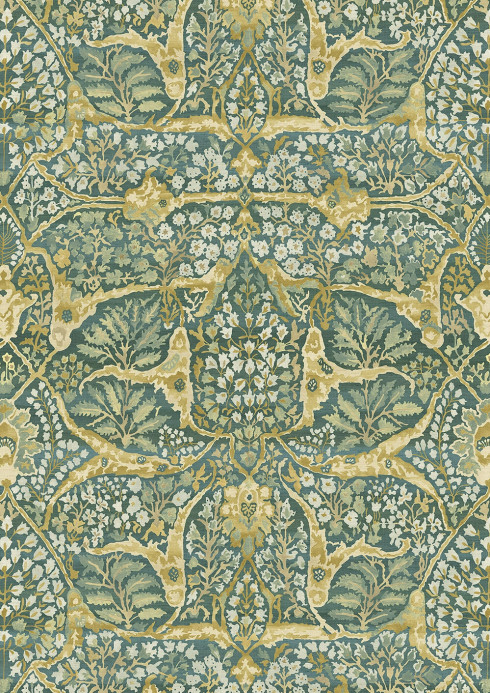 Lewis & Wood Carta da parati Alhambra 100 - Verdure