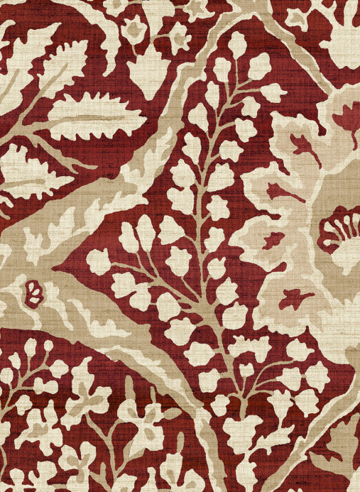 Lewis & Wood Papier peint Alhambra 100 - Garnet