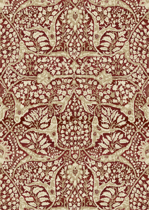 Lewis & Wood Papier peint Alhambra 50 - Garnet