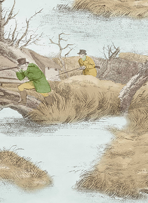 Lewis & Wood Carta da parati Alken Wildfowlers - LW367
