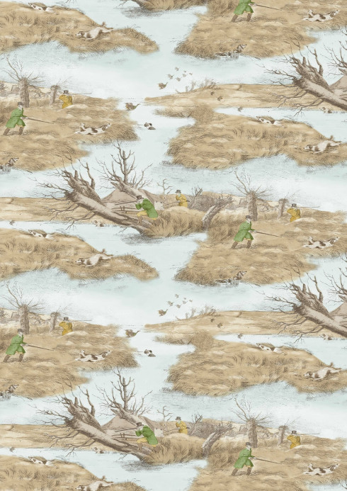 Lewis & Wood Carta da parati Alken Wildfowlers - LW367