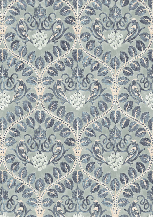 Lewis & Wood Carta da parati Berry Brothers - Delft