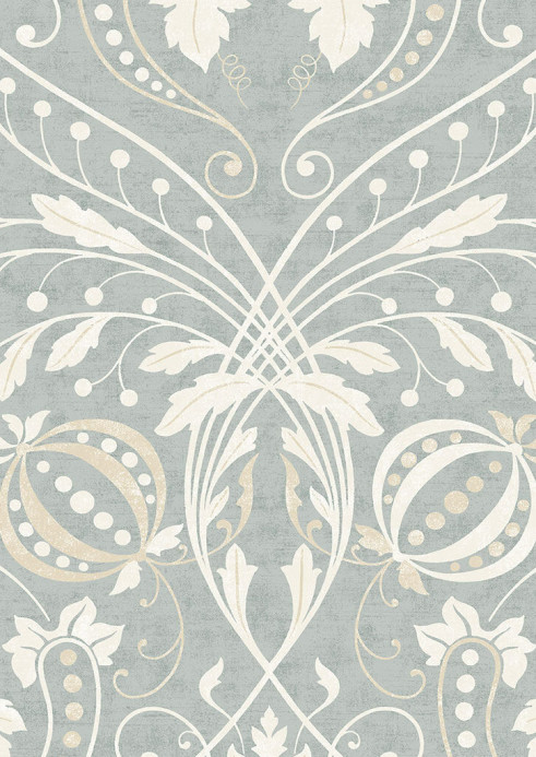 Lewis & Wood Carta da parati Chateau - Sea Spray