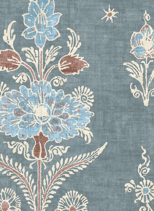 Lewis & Wood Tapete Citadel - Blue Almond
