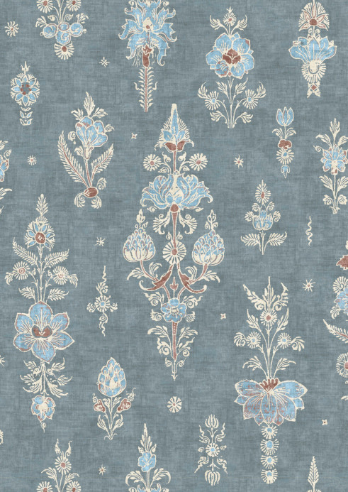 Lewis & Wood Tapete Citadel - Blue Almond