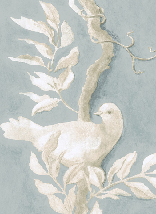 Lewis & Wood Tapete Doves - Rock Dove