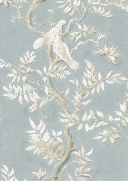 Lewis & Wood Tapete Doves - Rock Dove