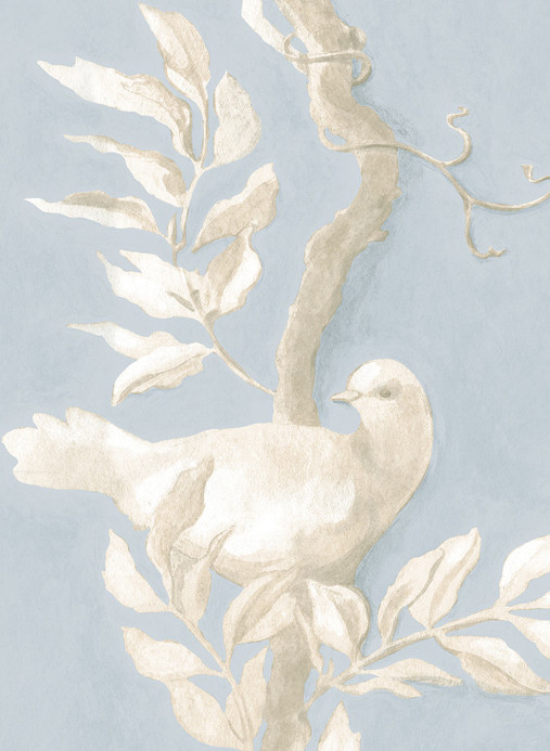 Lewis & Wood Tapete Doves - Summer Blue