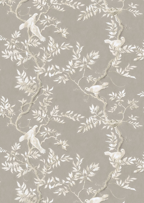 Lewis & Wood Carta da parati Doves - Topaz