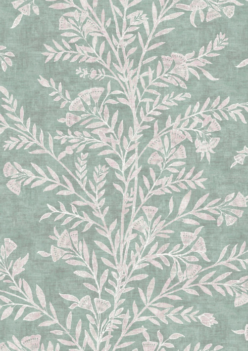 Lewis & Wood Tapete Fan Flower - Eucalyptus