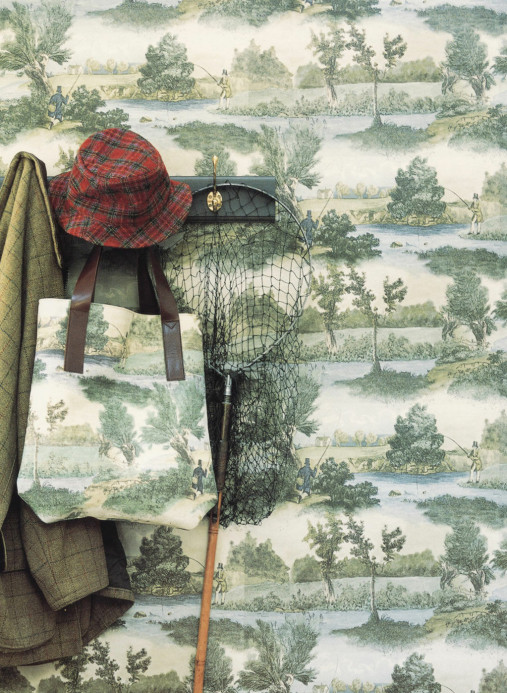 Lewis & Wood Wallpaper Fly Fishing