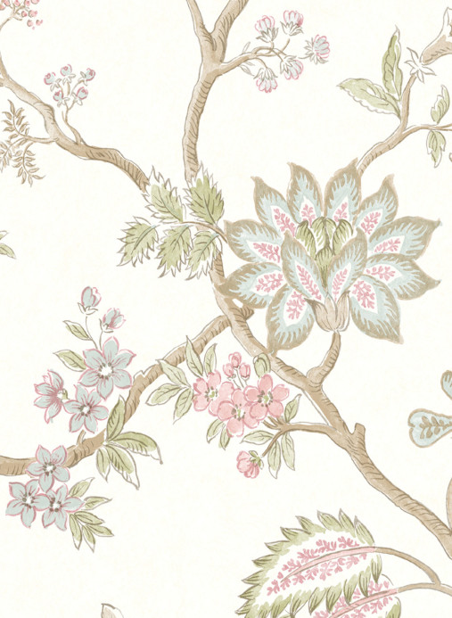 Lewis & Wood Carta da parati Indienne - Mallow