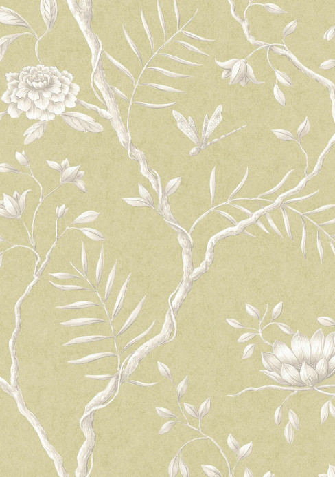 Lewis & Wood Carta da parati Jasper Peony - Beech