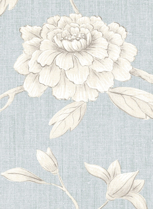 Lewis & Wood Carta da parati Jasper Peony - Ciel