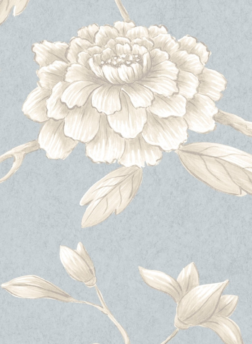 Lewis & Wood Carta da parati Jasper Peony - Cirrus