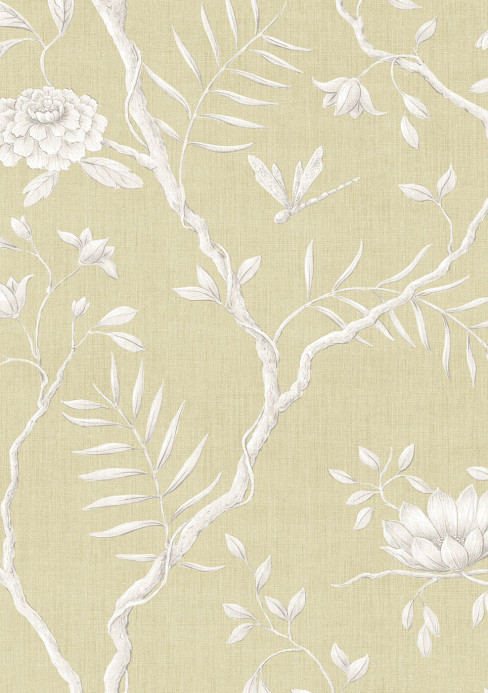 Lewis & Wood Carta da parati Jasper Peony - Mimosa
