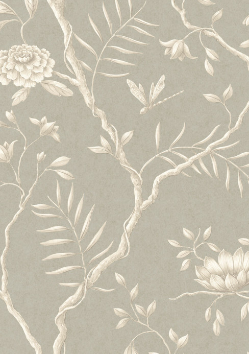 Lewis & Wood Carta da parati Jasper Peony - Pumice