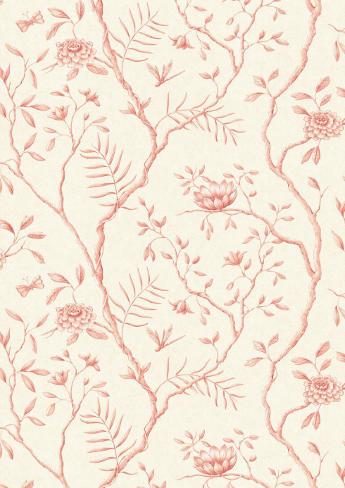 Lewis & Wood Carta da parati Jasper Peony - Rose