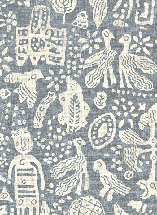 Lewis & Wood Tapete Minna Maze - Smoke