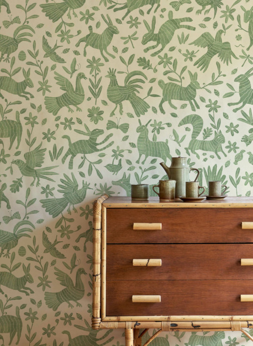 Lewis & Wood Carta da parati Otomi