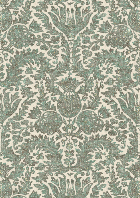 Lewis & Wood Tapete Pomegranate - Verdigris