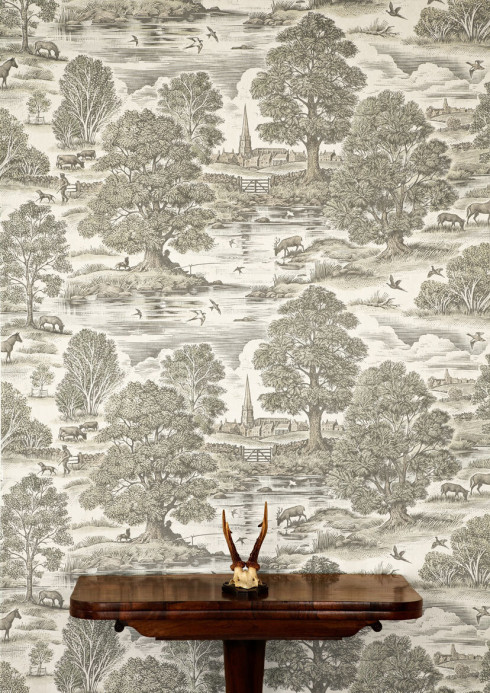Lewis & Wood Wallpaper Royal Oak