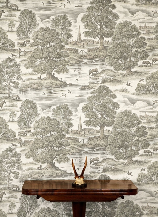Lewis & Wood Wallpaper Royal Oak
