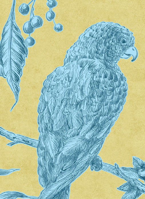 Lewis & Wood Tapete Squawk - Curaçao