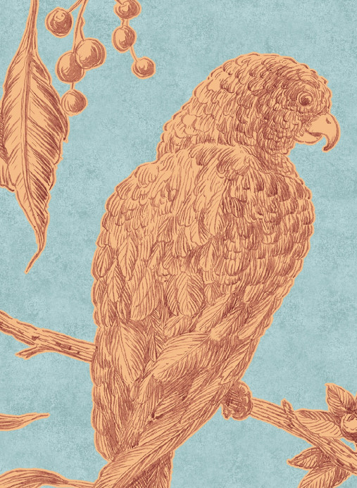Lewis & Wood Tapete Squawk - Jaffa