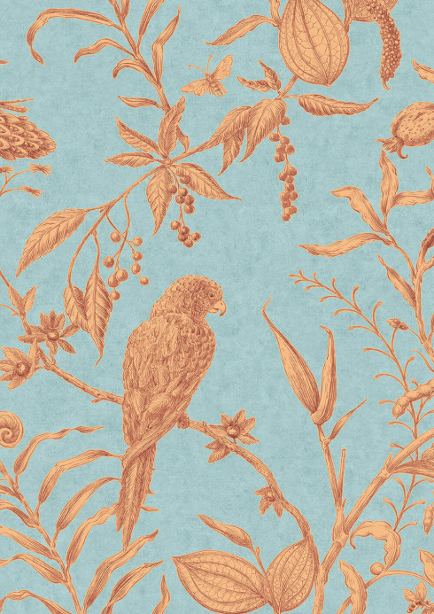 Lewis & Wood Tapete Squawk - Jaffa