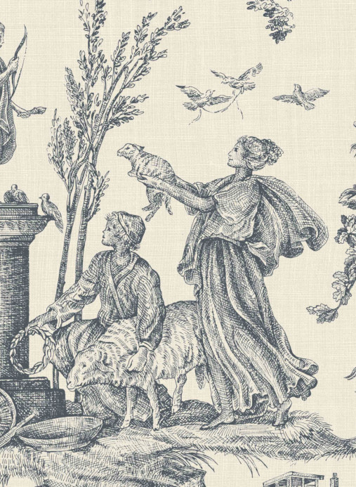 Lewis & Wood Tapete Toile Baptiste - Moule