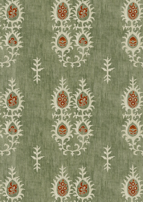 Lewis & Wood Tapete Tribal - Limpopo Green