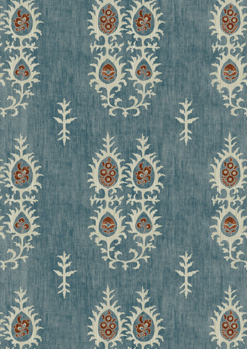 Lewis & Wood Tapete Tribal - Masai Blue