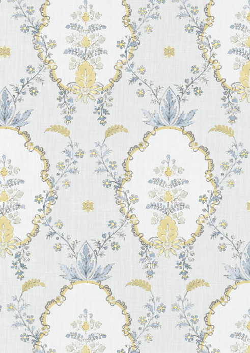 Lewis & Wood Tapete Vallance - Blue Citrine