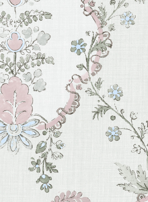 Lewis & Wood Tapete Vallance - Myrtle Pink