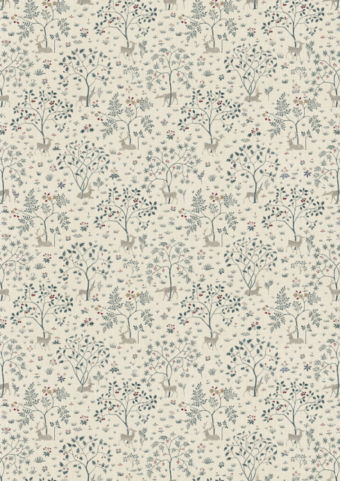 Lewis & Wood Carta da parati Voysey Park - Cluny