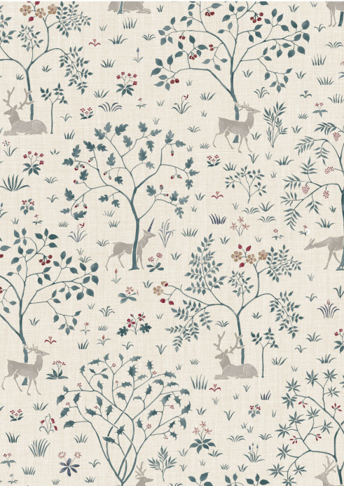 Lewis & Wood Carta da parati Voysey Park - Cluny