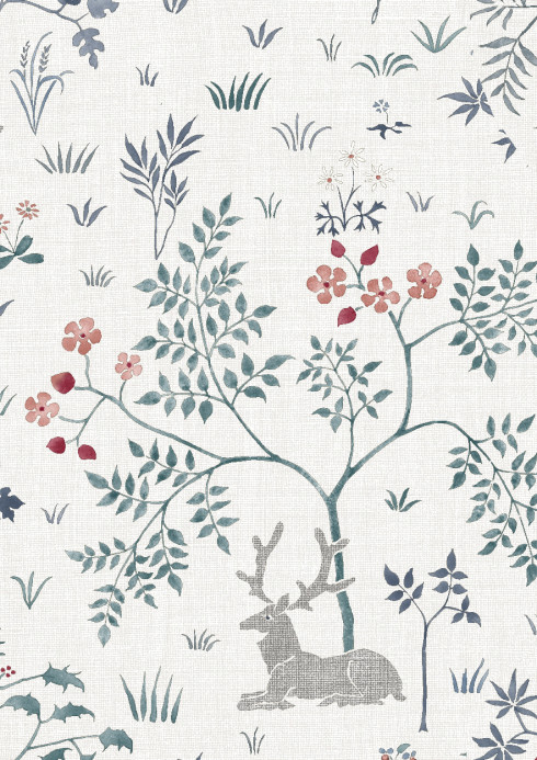 Lewis & Wood Carta da parati Voysey Park - Cluny