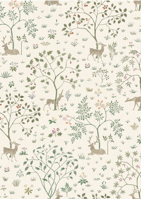 Lewis & Wood Tapete Voysey Park - Verdure