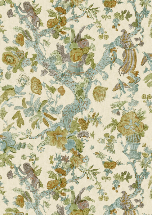 Lewis & Wood Tapete Wild Thing - Ginger Kiwi