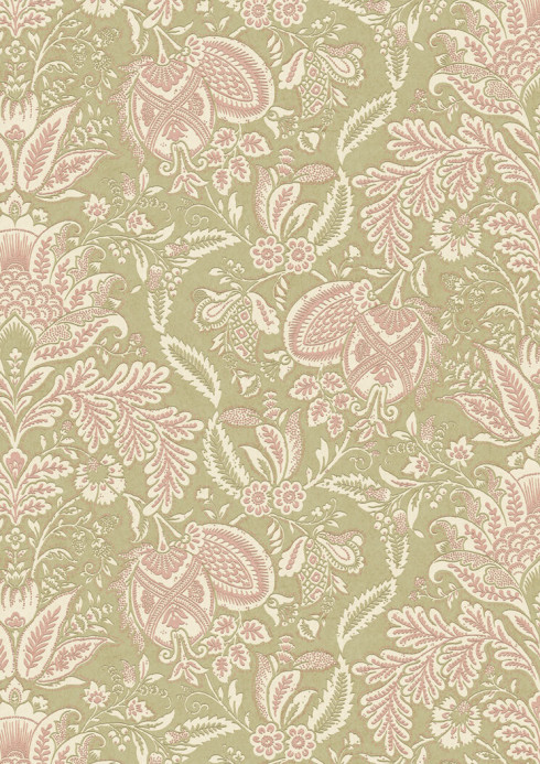 Lewis & Wood Wallpaper Wykeham - Spring Green