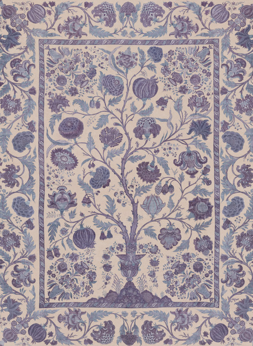 Eijffinger Wandbild Tree of Life - Indigo