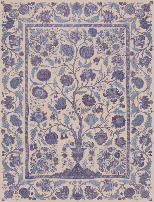 Eijffinger Wandbild Tree of Life - Indigo
