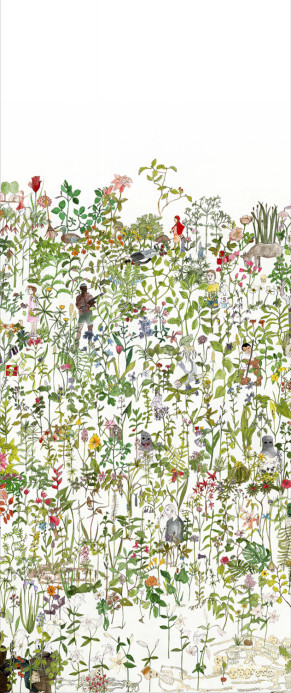 NLXL Wandbild Enchanted Garden - 3 Drops