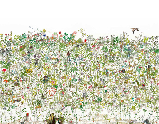 NLXL Wandbild Enchanted Garden